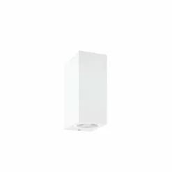 Luminaires Philips Applique murale Philips WiZ Up&Down LED Blanc, 2 lumières, Changeur de couleurs