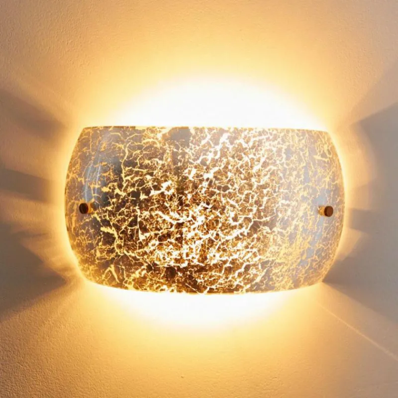 hofstein Applique murale Pilar Argenté, 2 lumières