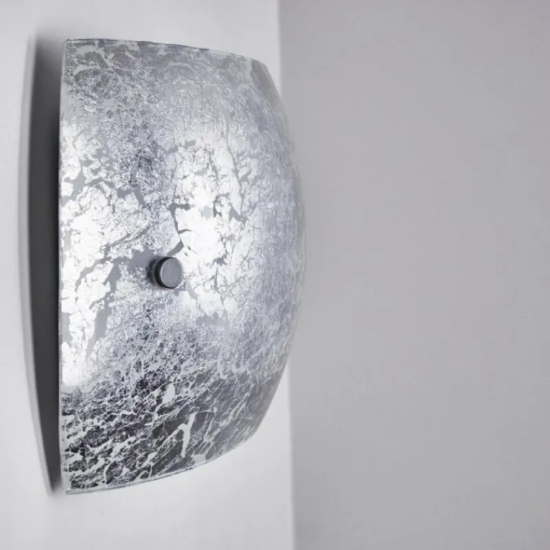 hofstein Applique murale Pilar Argenté, 2 lumières