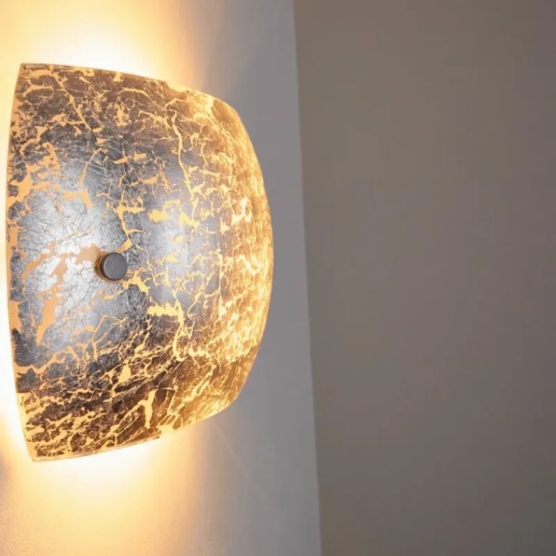 hofstein Applique murale Pilar Argenté, 2 lumières