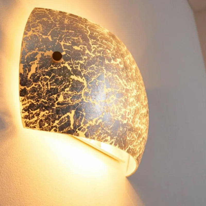 hofstein Applique murale Pilar Argenté, 2 lumières