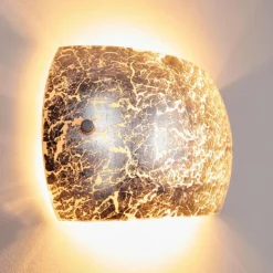 hofstein Applique murale Pilar Argenté, 2 lumières