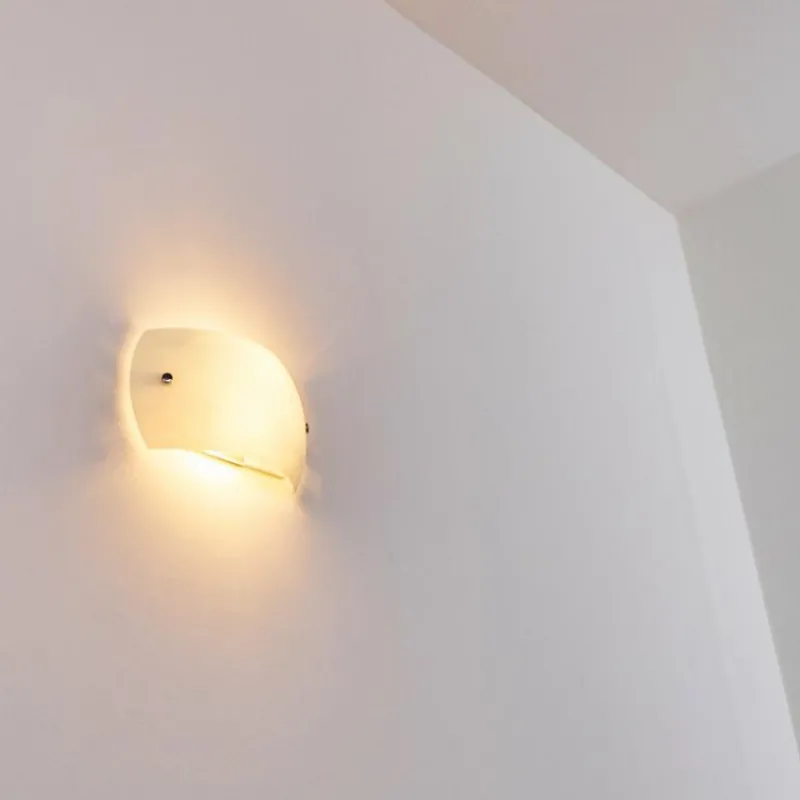 hofstein Applique murale Pilar Blanc, 2 lumières