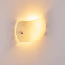 hofstein Applique murale Pilar Blanc, 2 lumières