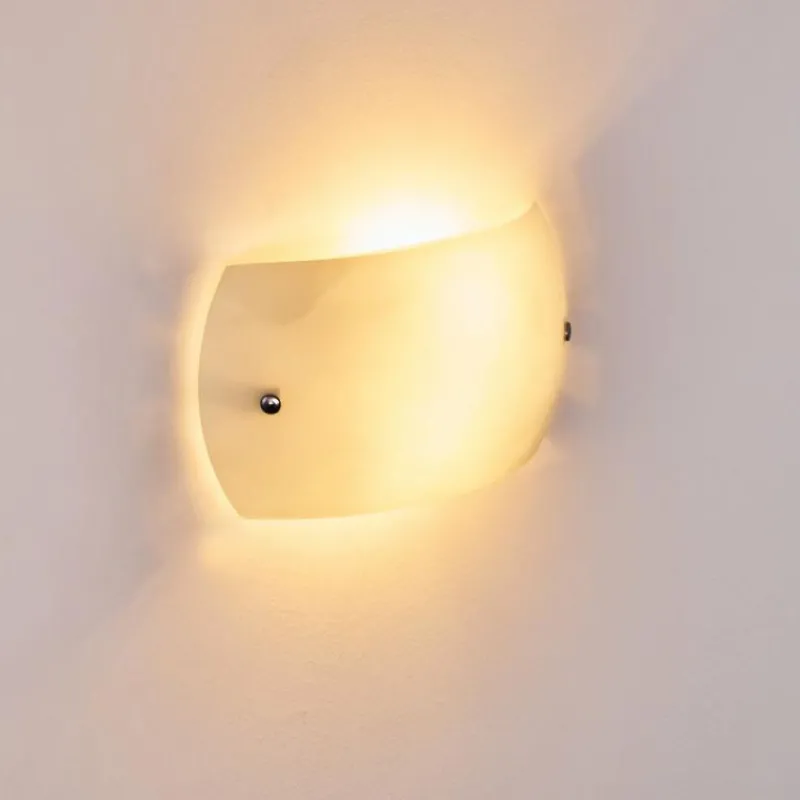 hofstein Applique murale Pilar Blanc, 2 lumières