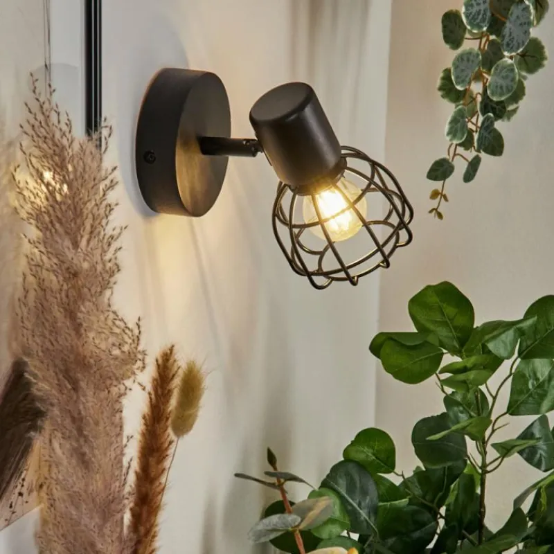 Lampes Industrielles-hofstein Applique murale Piment Noir, 1 lumière