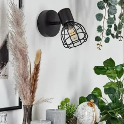 Lampes Industrielles-hofstein Applique murale Piment Noir, 1 lumière