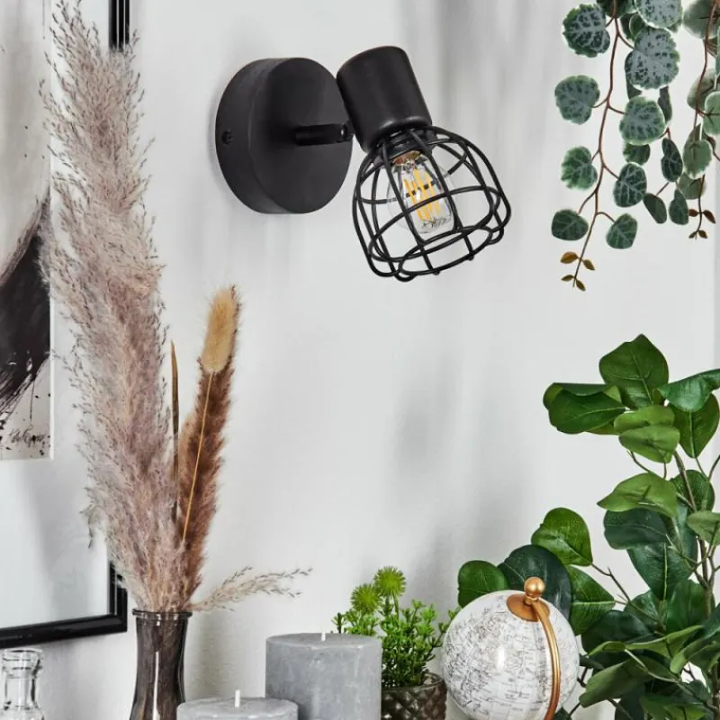 Lampes Industrielles-hofstein Applique murale Piment Noir, 1 lumière