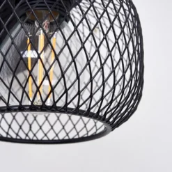 hofstein Applique murale Pipisu Noir, 1 lumière