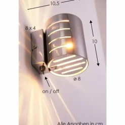 hofstein Applique murale Ponte Chrome, 1 lumière* Appliques