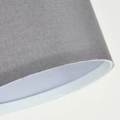 Lampes En Tissu-hofstein Applique murale Puelches Nickel mat, Noir, 1 lumière