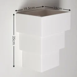 hofstein Applique murale Putina Blanc, 1 lumière* Appliques