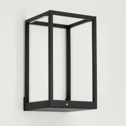 Lampes Industrielles-hofstein Applique murale Ranquille LED Noir, Blanc, 2 lumières