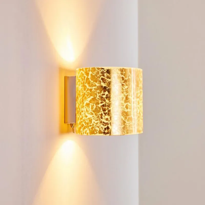 hofstein Applique murale Rapar Chrome, Or, 1 lumière