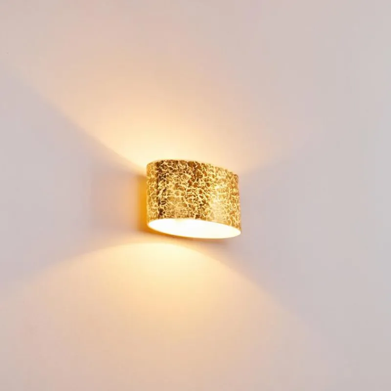 hofstein Applique murale Rapar Chrome, Or, 1 lumière