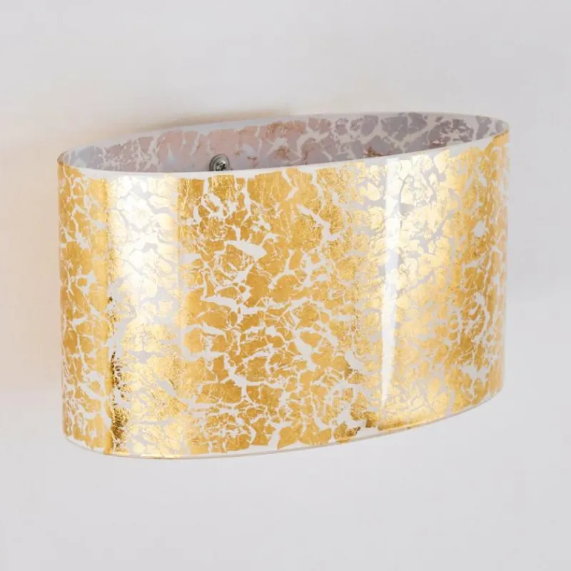 hofstein Applique murale Rapar Chrome, Or, 1 lumière