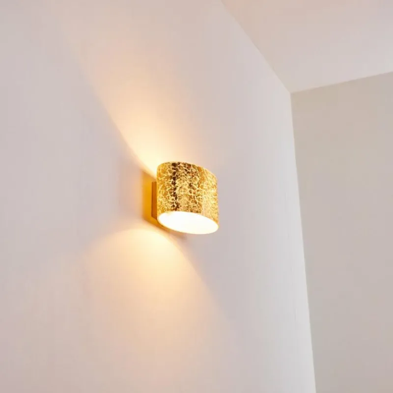 hofstein Applique murale Rapar Chrome, Or, 1 lumière