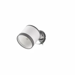 Lampes En Tissu-Luminaires Reality Applique murale Reality DAVOS Chrome, 1 lumière