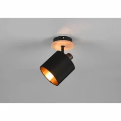 Lampes En Tissu-Luminaires Reality Applique murale Reality Tommy Écru, Noir, 1 lumière