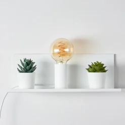 hofstein Applique murale Reftele Blanc, 1 lumière