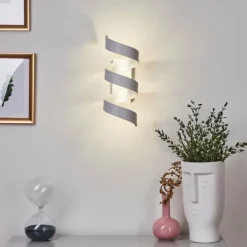 hofstein Applique murale Rezat LED Blanc, 3 lumières
