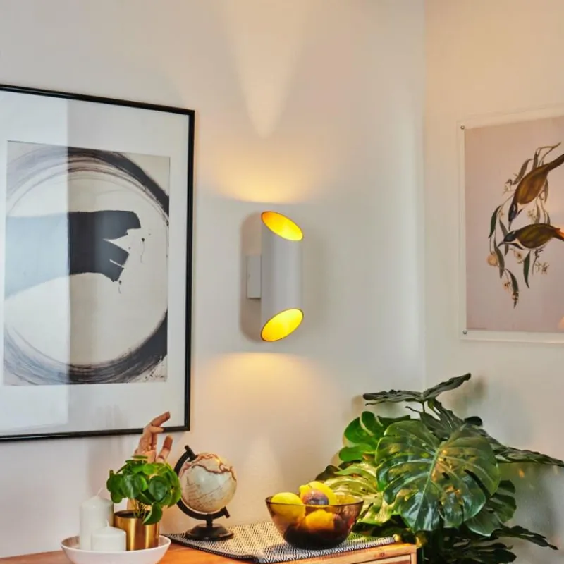 hofstein Applique murale Ricardone Blanc, 1 lumière