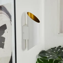 hofstein Applique murale Ricardone Blanc, 1 lumière