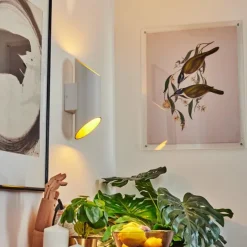 hofstein Applique murale Ricardone Blanc, 1 lumière