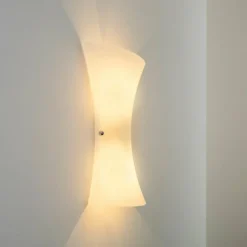 hofstein Applique murale Rivoli Transparent, 2 lumières