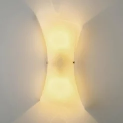 hofstein Applique murale Rivoli Transparent, 2 lumières