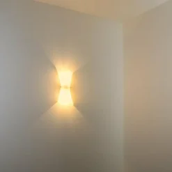 hofstein Applique murale Rivoli Transparent, 2 lumières