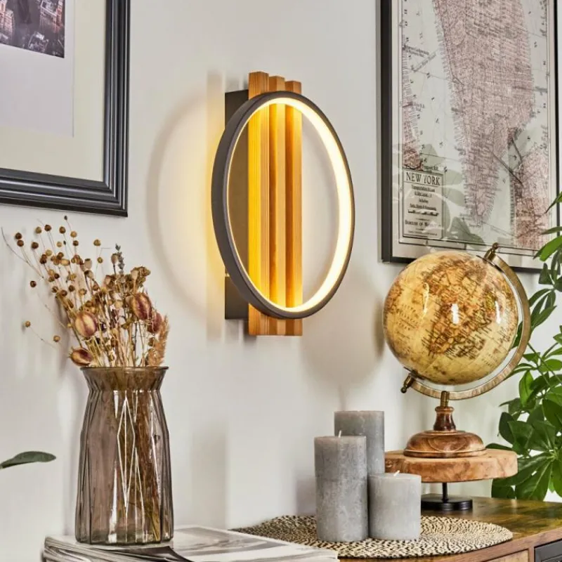 hofstein Applique murale Rodekro LED Écru, Noir, 1 lumière