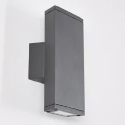 hofstein Applique murale Roseau LED Anthracite, 1 lumière