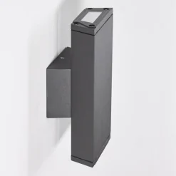 hofstein Applique murale Roseau LED Anthracite, 1 lumière