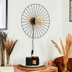 Lampes Industrielles-hofstein Applique murale Rossedalen Écru, 1 lumière