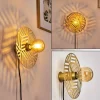 Lampes Dorées-hofstein Applique murale Ruanda Or, Laiton, 1 lumière