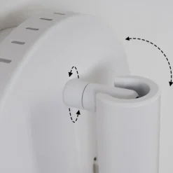 hofstein Applique murale Rukutu LED Blanc, 2 lumières* Appliques