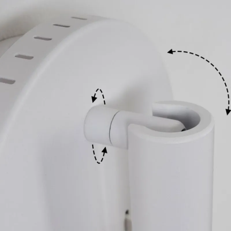 hofstein Applique murale Rukutu LED Blanc, 2 lumières* Appliques