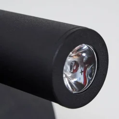 hofstein Applique murale Rukutu LED Noir, 2 lumières