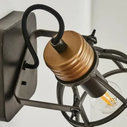 Lampes Industrielles-hofstein Applique murale Russu Gris, 1 lumière