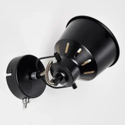 Lampes Industrielles-hofstein Applique murale Safari Noir, 1 lumière