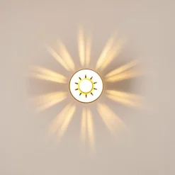 Lampes Industrielles-hofstein Applique murale Safari Noir, 1 lumière