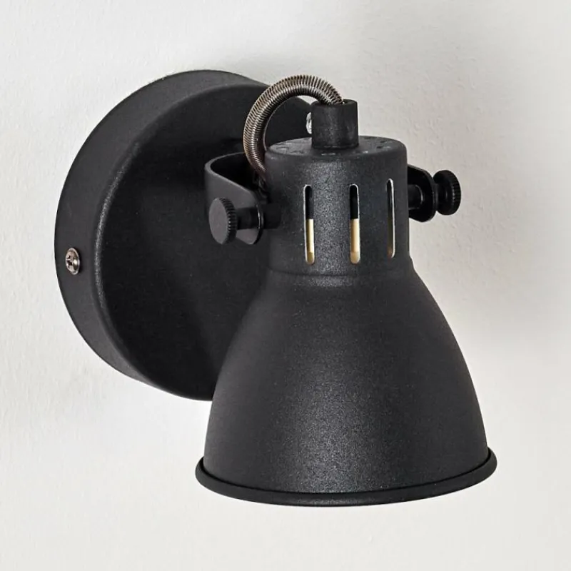 hofstein Applique murale Salinas Noir, 1 lumière