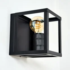 hofstein Applique murale Salla Noir, 1 lumière