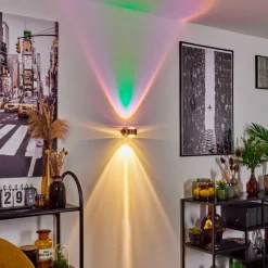 hofstein Applique murale Sapri Cuivre, Noir, 1 lumière