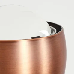 hofstein Applique murale Sapri Cuivre, Noir, 1 lumière