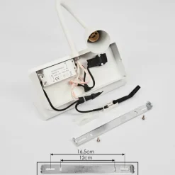 hofstein Applique murale Sarnen Blanc, 1 lumière* Spots Et Projecteurs