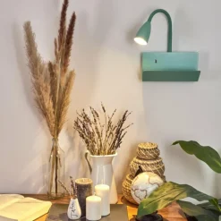 hofstein Applique murale Sarnen Bleu, 1 lumière