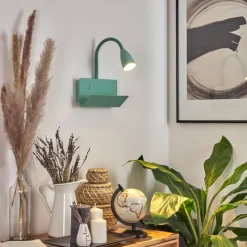 hofstein Applique murale Sarnen Bleu, 1 lumière