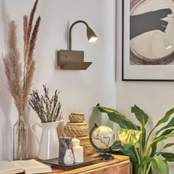 hofstein Applique murale Sarnen Kaki, 1 lumière